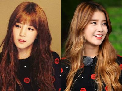 Sweater Kembar Chorong 'A Pink' & IU, Who Wore It Better?